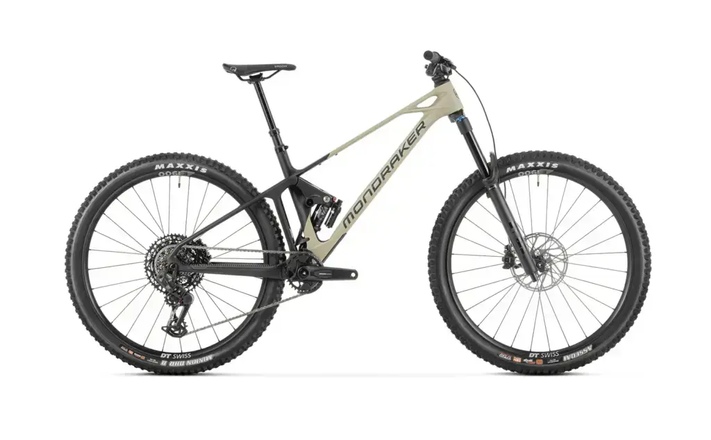 Mondraker FOXY CARBON R 2026, vista laterale della bici completa