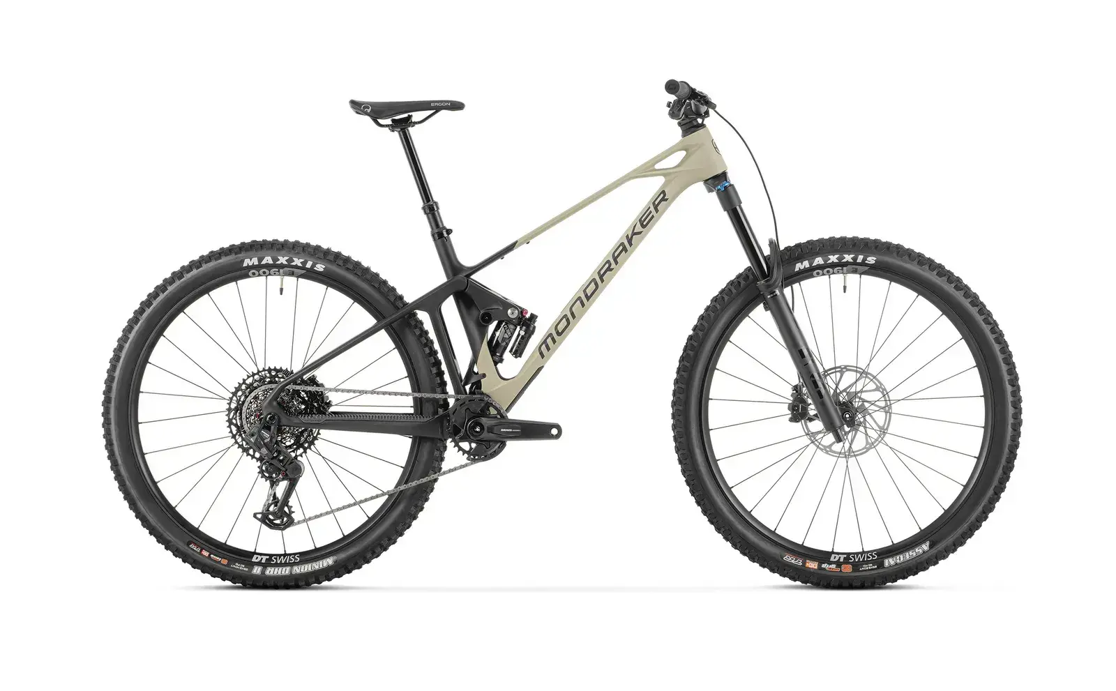 Mondraker FOXY CARBON R 2026, vista laterale della bici completa