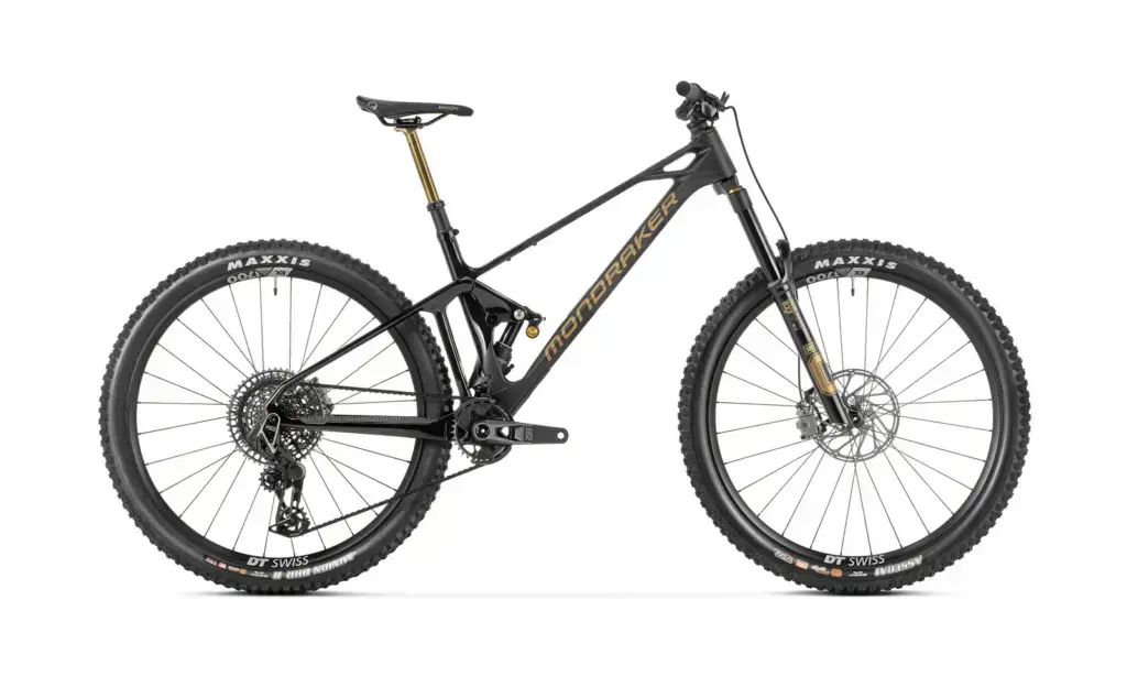 Mondraker FOXY CARBON RR 2026, vista laterale della bici completa