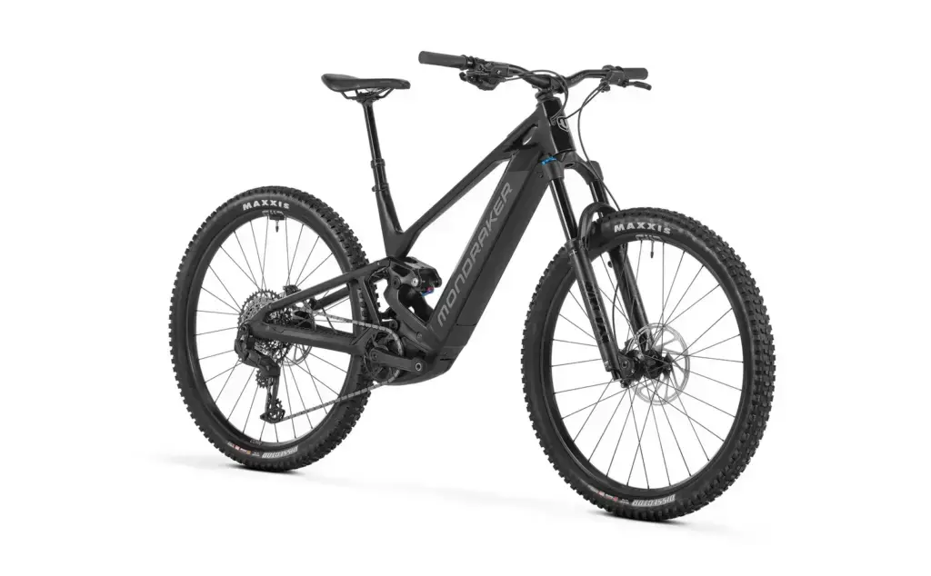 Mondraker SCREE R 2026, e-MTB trail completa vista laterale
