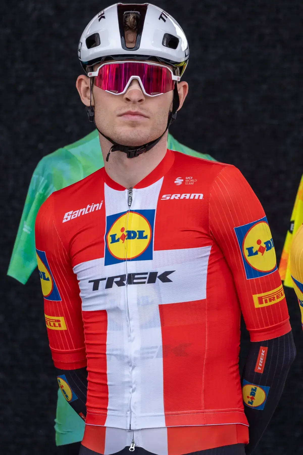 Mattias Skjelmose con la maglia Lidl-Trek