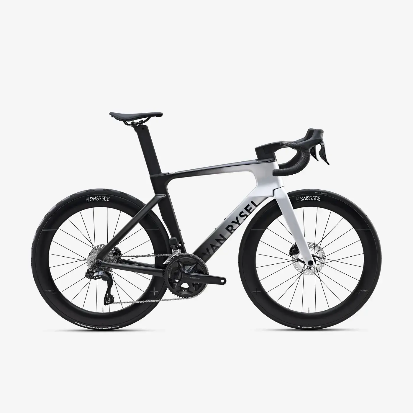 Van Rysel RCR F PRO SHIMANO 105 DI2 12v Grey, riferimento della gamma 2026