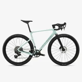Van Rysel RCR-G Force AXS E1 XPLR, bicicletta gravel completa azzurra