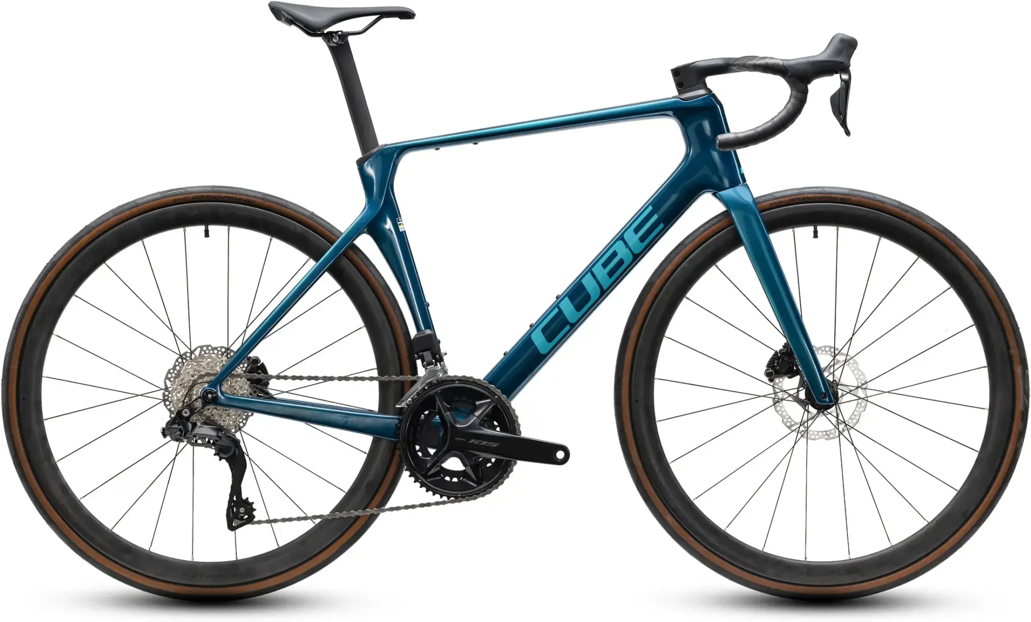 Cube Agree C:62 ONE MY2027 con le ruote Newmen Advanced C.38 J montate