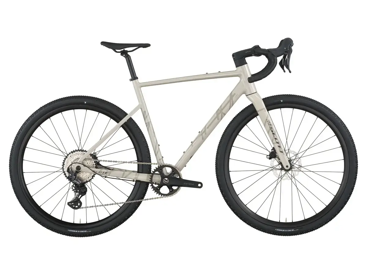Scott Speedster Gravel 10, codice 425635-8348, nel contesto del montaggio Alex Race X25 Disc