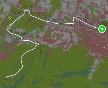 Planimetria ufficiale Zwift di Bologna Time Trial nel mondo Bologna. Fonte: Zwift.