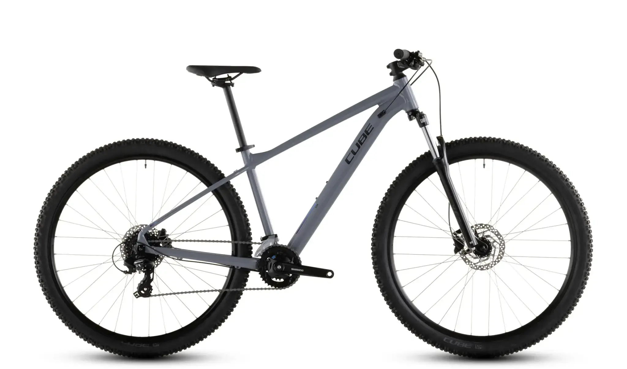 Cube Aim ONE 140100 smoke e black, bici completa con ruote ACID Pro 25 di serie
