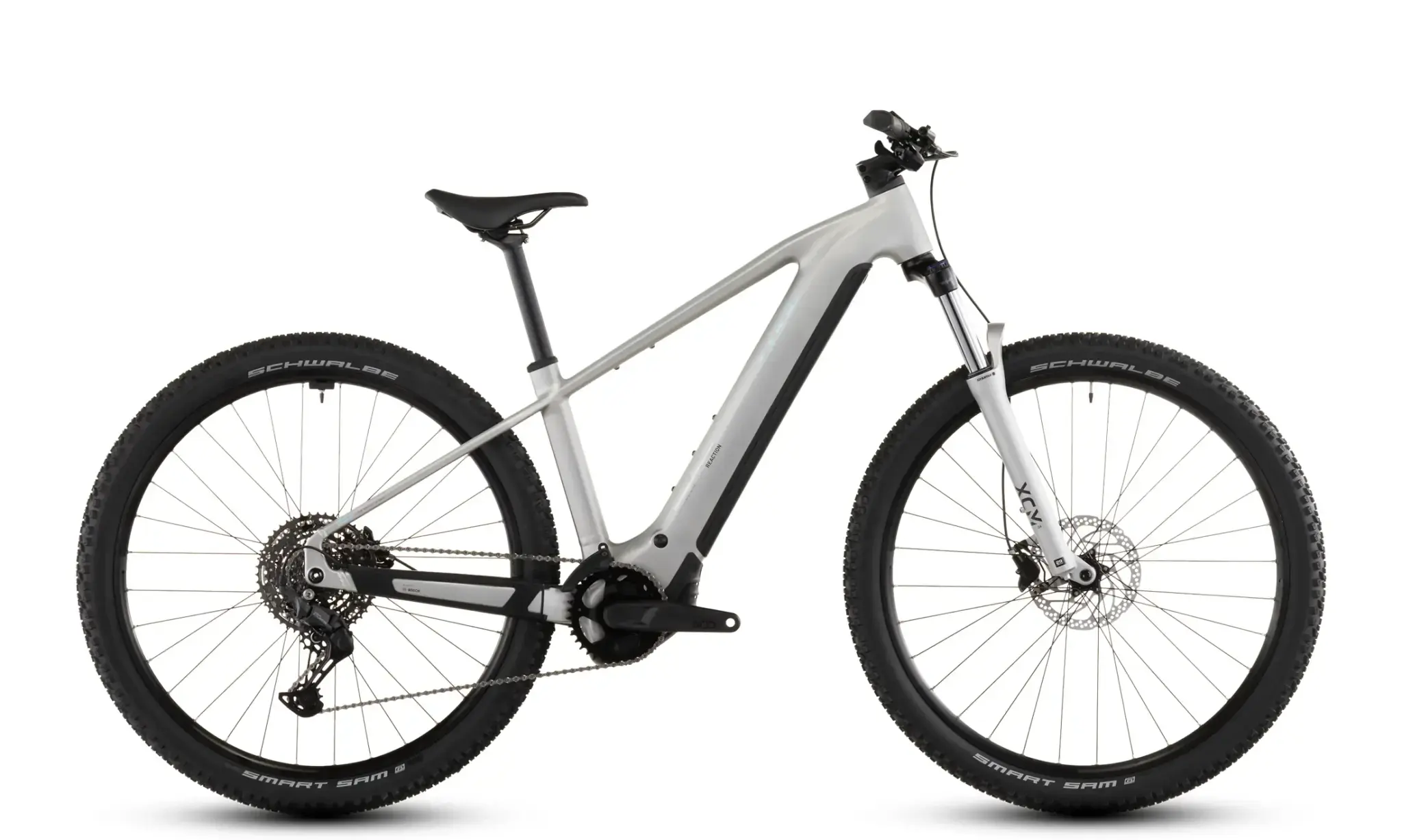 Cube Reaction Hybrid ONE 600 108140 sleekgrey e prism, bici completa con ruote ACID Pro 30 di serie