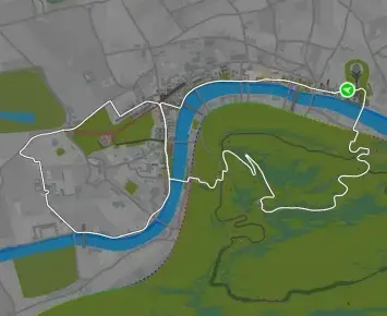 Planimetria ufficiale Zwift di Greater London 8 nel mondo London.