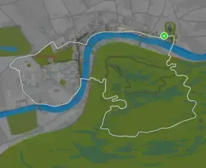 Planimetria ufficiale Zwift di Greatest London Loop nel mondo London.