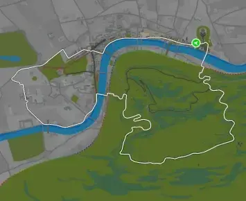 Planimetria ufficiale Zwift di Greatest London Loop nel mondo London.