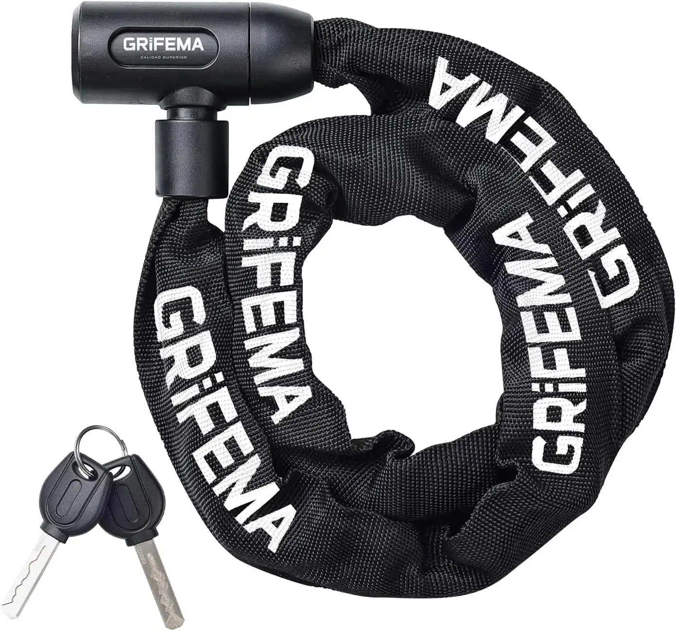 GRIFEMA GA1201-12, catena antifurto da 120 cm nella fotografia dell’inserzione Amazon.it