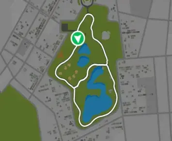 Planimetria ufficiale Zwift di Issendorf Express nel mondo New York. Fonte: Zwift.