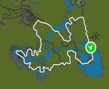 Planimetria ufficiale Zwift di Kappa Quest nel mondo Makuri Islands. Fonte: Zwift.