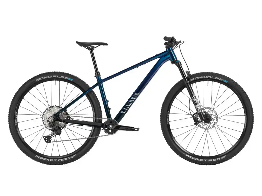 Canyon Grand Canyon AL 8 modello 4161 con ruote DT Swiss LN XC, foto ufficiale della bici completa