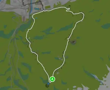 Planimetria ufficiale Zwift di Lutscher CCW nel mondo Innsbruck. Fonte: Zwift.