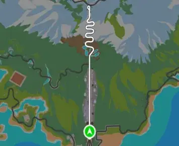 Planimetria ufficiale Zwift di Oh Hill No nel mondo Watopia. Fonte: Zwift.
