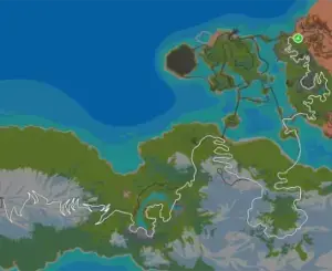 Planimetria ufficiale Zwift di Quatch Quest nel mondo Watopia.