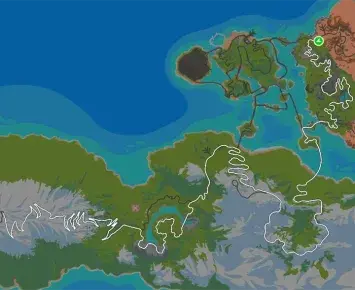 Planimetria ufficiale Zwift di Quatch Quest nel mondo Watopia.