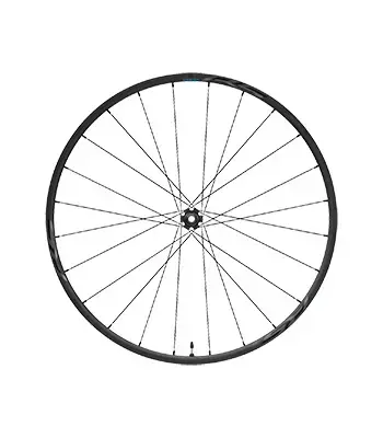 Ruota anteriore Shimano WH-RS370-TL-F12 in alluminio, immagine ufficiale