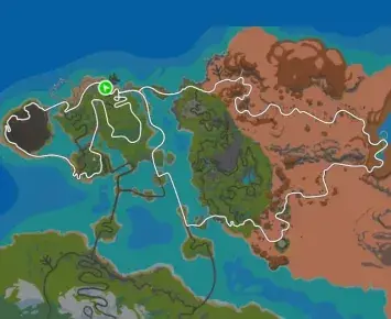 Planimetria ufficiale Zwift di The Magnificent 8 nel mondo Watopia. Fonte: Zwift.