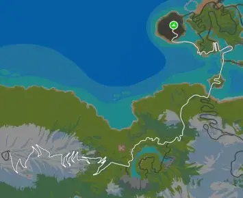 Planimetria ufficiale Zwift di Tour of Fire and Ice nel mondo Watopia.