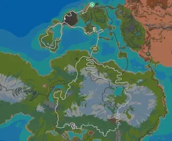 Planimetria ufficiale Zwift di ZG25 Queen nel mondo Watopia. Fonte: Zwift.