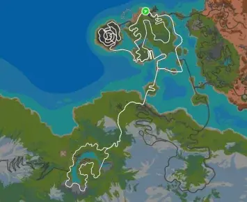 Planimetria ufficiale Zwift di Zwift Bambino Fondo nel mondo Watopia. Fonte: Zwift.