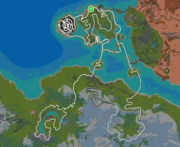 Planimetria ufficiale Zwift di Zwift Medio Fondo nel mondo Watopia. Fonte: Zwift.
