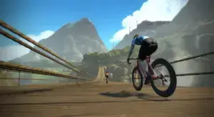 Jungle Circuit, tratto di Four Horsemen. Schermata ufficiale Zwift dal media kit Watopia.