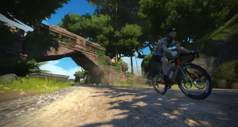 Jungle Circuit, tratto di Big Loop. Schermata ufficiale Zwift dal media kit Watopia.